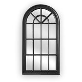 Window Style Mirror - Black Arch 70 CM x 130 CM V292-MIRR-ARCH001