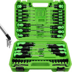 SWANLAKE 86PCS Magnetic Screwdriver Set,Includes Slotted/Phillips/Torx Mini Precision Screwdriver, V465-66105