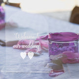 5pcs Arch Acrylic Wedding Table Signs Blank for DIY Reception V1370-AZ4-16503