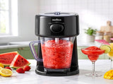 NORDA 1.1L Slushie Machine Shaved Ice Maker 3 Texture Levels Black TD-SLS-271-1P1-BK