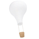 Hot Air Balloon Hanging Decor Rattan Fabric Hot Air Balloon Pendant Light Shade with Strip Light for V1294-YM0901-3115240120511