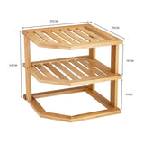 3 Tiers Bamboo Kitchen Rack Storage V915-HO0201
