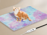 Pet Heating Pad 9 Adjustable Temperatures Water Resistant Indoor Thermal Pet Warming Mat with Timer V1294-YM0901-3113240232911