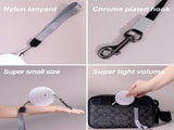 Retractable Dog Leash Pet Mini Retractable Leash Lightweightwith 9.8ft Strong Nylon Tape, V1369-AZ3-W-05181