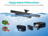 2X Bird Bath Fountain Pump, Upgrade 3.5W Fountain with 6 Nozzle, Free Standing Floating V1369-AZ3-W-11271