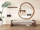 Large Art Deco Asymmetrical Wall Mirror 74.3x110cm V178-67003