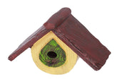 Bird House Garden Tree Decoration Hummingbird Synthetic Resin House Craft Pendant Artware Yellow V1294-YM0523-3115220022915