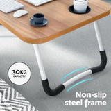 Laptop Desk Table Foldable Stand Lap Tray Sofa Bed Portable Adjustable Desks LA-DESK-FOLD-WD