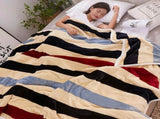 Throw Blanket Cartoon Pattern Thickened Air Conditioning Blanket for Home Bedroom Office Travel V1294-YM0716-3117220121917