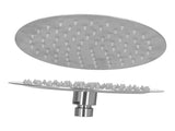 8 Inch Stainless Steel Rain Head Ultrathin 75 Nozzles High Pressure 360 Degrees Rotating g V1294-YM0523-3112220037011