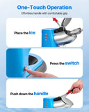 VEVOR Commercial Ice Crusher 100KG/H Electric Snow Cone Maker Shaved Ice Blue V952-SBJJGKLS220BCN28I001V3