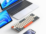 Portable Mechanical Gaming Keyboard, Compact 68 Keys Mini Wired Office Keyboard Office Keyboard for V1192-AZ-W-10194