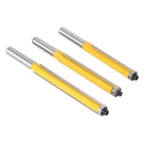 4 Pcs Profession Flush Trim Router Bit Set Bearing 8mm Shaft 12.7mm For Edging Copying Woodworking V1107-146-36910
