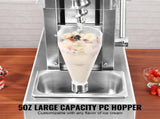 Ice Cream Blender, 750W High-Speed Cream Maker Mixer Stir Machine 1740RPM, 304 Stainless Steel V952-BQLJBJBZL750YIE4AV3