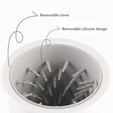 Pet Foot Washer USB Charging Automatic Dog Paw Cleaner Silicone Pet Foot Washing Cup for Dogs Cats V1294-YM0717-10130091