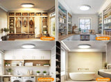 Magnetic Rechargeable Motion Sensor Ceiling Light Easy Install, Smart Detection, Adjustable V1369-AZ3-W-23598