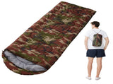 Camouflage 0.7kg Ultra-Lightweight Compact Sleeping Bag Portable Outdoor Camping & Travel Gear V888-ELOSUNG46733