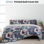 Ardor Jenna Printed Quilt Cover Set King V442-INT-QUILTCS-JENNA-MULTI-KI