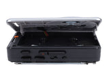 Portable Cassette Player Recorder AM FM Radio with Built in Speaker Microphone Earphone Jack Battery V1294-YM0901-3115250085911