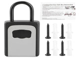 Key Lock Box Wall Mounted Aluminum Alloy Household Key Safe Box Password Lock Box V1294-YM0901-3117200122211