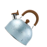 Water Kettle Stainless Steel Whistle Water Kettle Large Capacity Flat Bottomed for Gas Induction V1294-YM0703-3113230059214