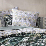 Logan and Mason 250TC Seda Multi Cotton Sateen Quilt Cover Set Queen V442-LED-QUILTCS-SEDA-MULTI-QS