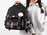 Girls School Student School Bag Outdoor - Youth School Bag - - Pink - Luxury V1188-MS101-02398-1
