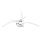 LED Ceiling Light Nordic Modern WavyStrip Design Lamp Living Room Bedroom White Light AC85265V V1294-YM0901-3119210049011