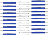 20 Pcs Pocket Screwdriver Double End Mini Set Dual-use Valve Core Removal Tool for Doorbell V1259-DP01-A-5755