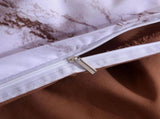 Bianco Marble Copper Luxe Quilt / Doona / Duvet Cover set V745-AQ08098S3