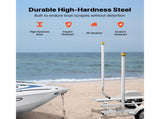 Boat Trailer Guide, 1670mm with LED Light Trailer Guide Poles, 2PCS High-Hardness Steel Guide-Ons, V952-CTCDGDLXBS60WOR5F001Y3