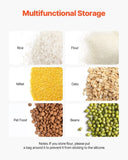 VEVOR 4.5Gal/20Lx2 Large Ingredient Storage Container Airtight Kitchen Flour Bin V952-ZMXMX2G40LBTN0ZRXV0