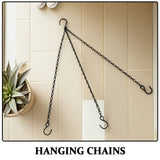 8pcs Iron Hanging Flower Basket Chains Plant Hangers for Garden Outdoor Indoor Plant Decoration V1366-AZ2-W-19559