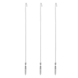 Giantz 20x Electric Fence Pigtail Posts Steel Tape Fencing SFC-FP104-20