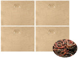 4PCS Worm Blanket, Jute Fibre Worm Compost Bin Blanket for Gardening, Cultivation, Planting, V1192-AZ-W-18326