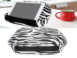 Portable Tablet Cushion Printed Canvas Reading Bracket Pillow Holder for Smartphone BooksStripe V1294-YM0718-3115200133512