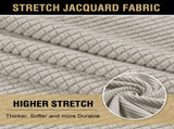 Stretch 3 Piece T Sofa Slipcovers Individually Sofa Covers for 3 Couch Sofa Seat V1258-DP02-F-638