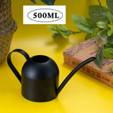 Stainless Steel Watering Can Metal Water Can for Indoor Plants with Long Spout to Prevent Spillage V1366-AZ2-W-11865