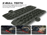 X-BULL Recovery tracks / Sand tracks / Mud tracks / Off Road 4WD 4x4 Car 2 Pairs Gen 3.0 - Olive V211-AUEB-XBRT007