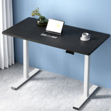 Artiss Standing Desk Motorised Dual Motor 120CM Black HASD-268-WHDF-BKDB-120