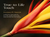 10Pcs Bird of Paradise Artificial Plant, 22 inch Hawaiian Tropical Flowers Faux Flowers Bouquet for V1192-AZ-W-17333