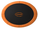 Kahuna 8ft Replacement Trampoline Safety Pad Cover and Jumping Spring Mat - Orange KAH-PDMAT-08-OR