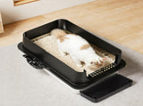Pawz Stainless Steel Large Enclosed Cat Litter Box PT1399-BK-AU