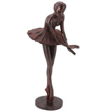 Ballet Dancer Statue Exquisite Resin Ballet Dancer Figurines for Desk Bookshelf Dinning Table V1294-YM0706-3115230069111