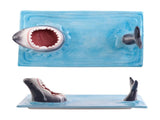 Creative Shark Sushi Plate,Blue Ceramic Shark Plate,Shark Shaped Serving Platter,Food Serving Tray V1189-LWWAL-20260401-07100