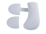Giselle Bedding Cooling Pregnancy Pillow Adjustable Maternity Pillow for Sleeping, Body Pillows for PILLOW-MAT-COOL-AD-BL