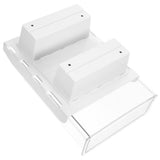 Transparent Under Desk Storage Box for Home and Office Use V1366-AZ2-W-13597
