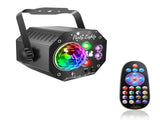 3-in-1 Magic Ball Stage Strobe Purple RGB Disco Party Light with 72 Patterns, DJ V1294-YM0901-3119250079511