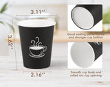 1080x Disposable Coffee Cups 8oz Extra Strong Takeaway Paper Take Away Bulk V563-PA0877-30-1BOX