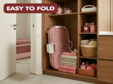 CARLA HOME Foldable Bathtub Adult - Collapsible Soaking Tub - Pink - Folding Bathub V178-36496